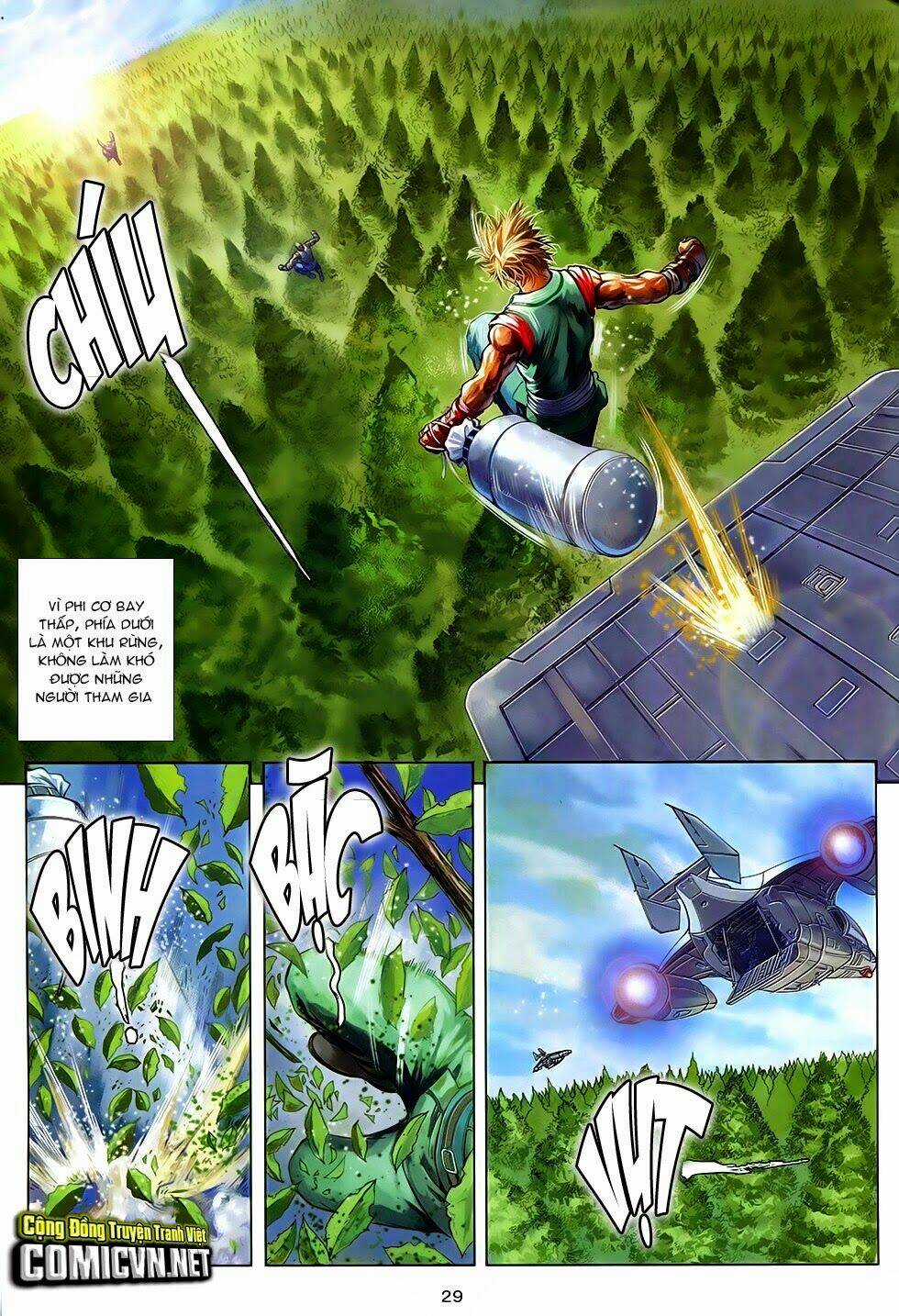 Ba Động Quyền Z Hadouken Zero Chapter 3 trang 28