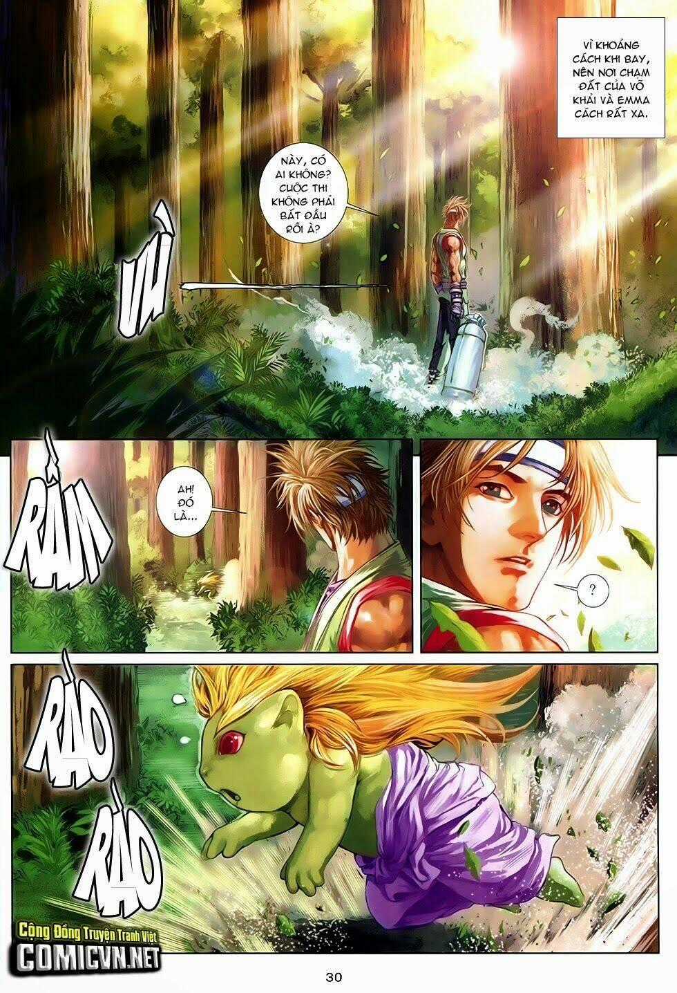 Ba Động Quyền Z Hadouken Zero Chapter 3 trang 29