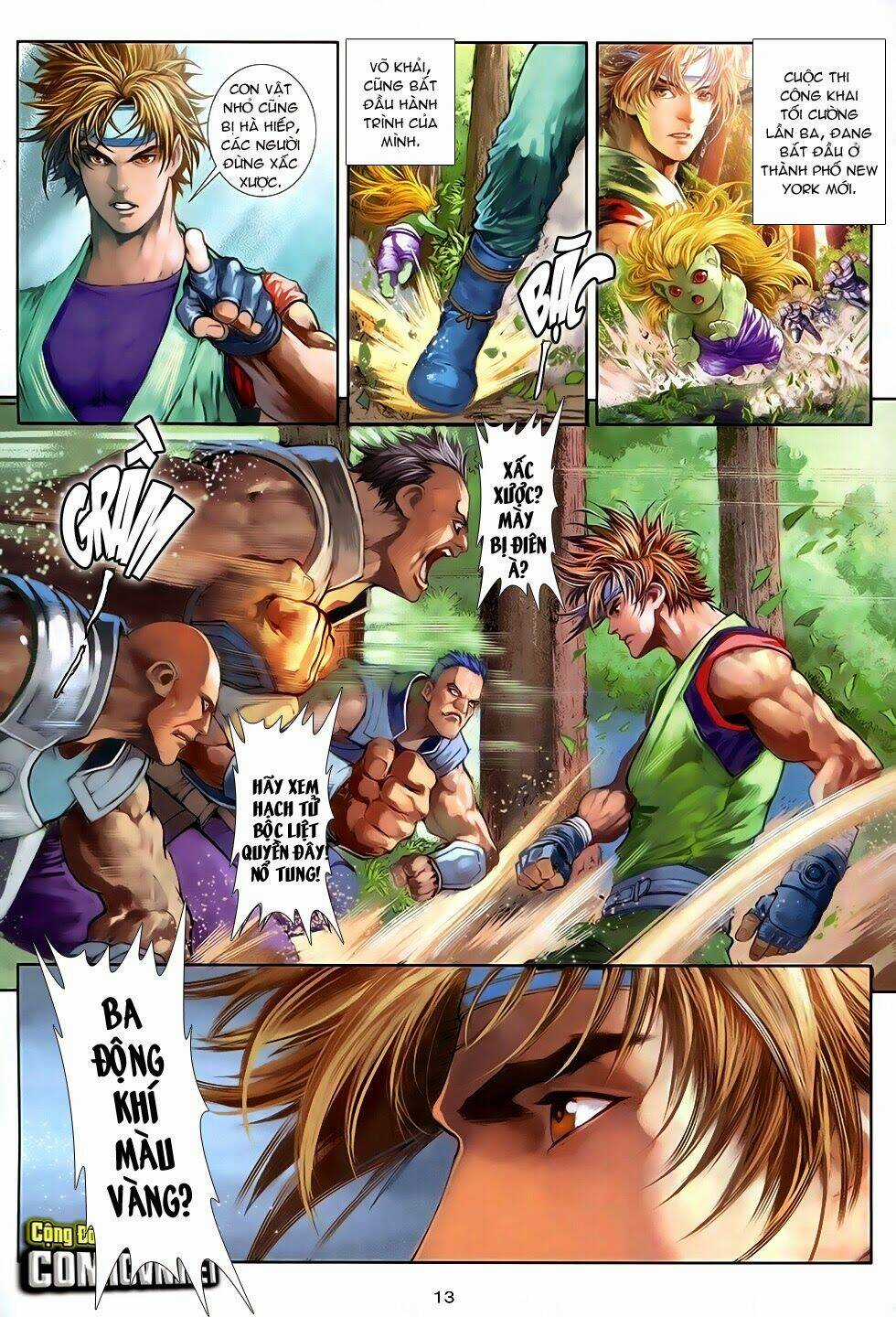 Ba Động Quyền Z Hadouken Zero Chapter 4 trang 12