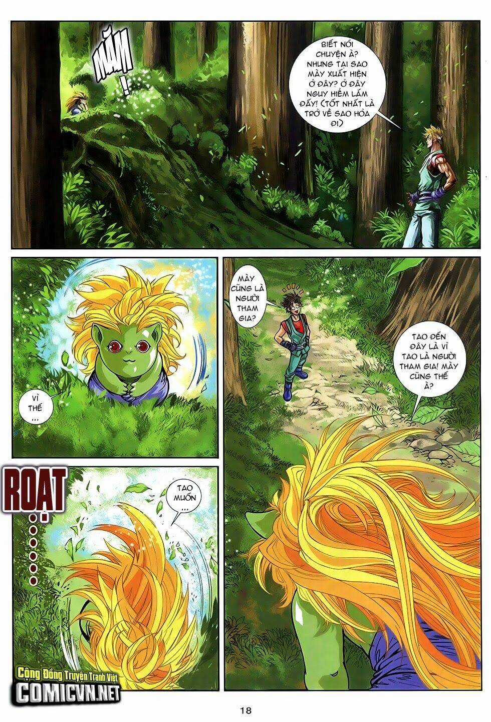 Ba Động Quyền Z Hadouken Zero Chapter 4 trang 17