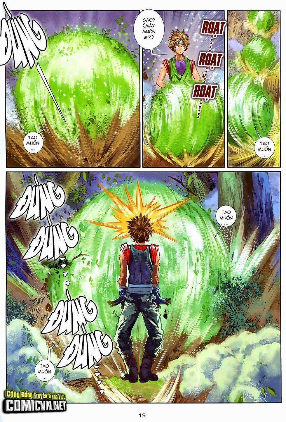 Ba Động Quyền Z Hadouken Zero Chapter 4 trang 18