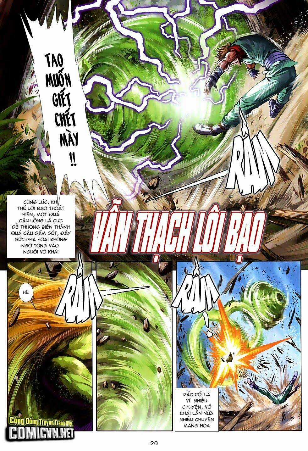 Ba Động Quyền Z Hadouken Zero Chapter 4 trang 19