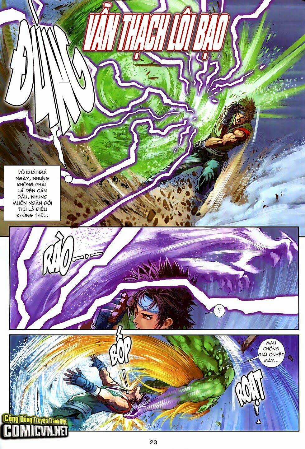 Ba Động Quyền Z Hadouken Zero Chapter 4 trang 22