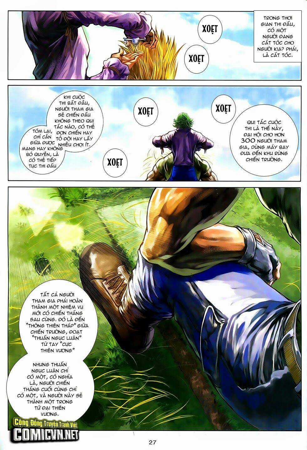 Ba Động Quyền Z Hadouken Zero Chapter 4 trang 26