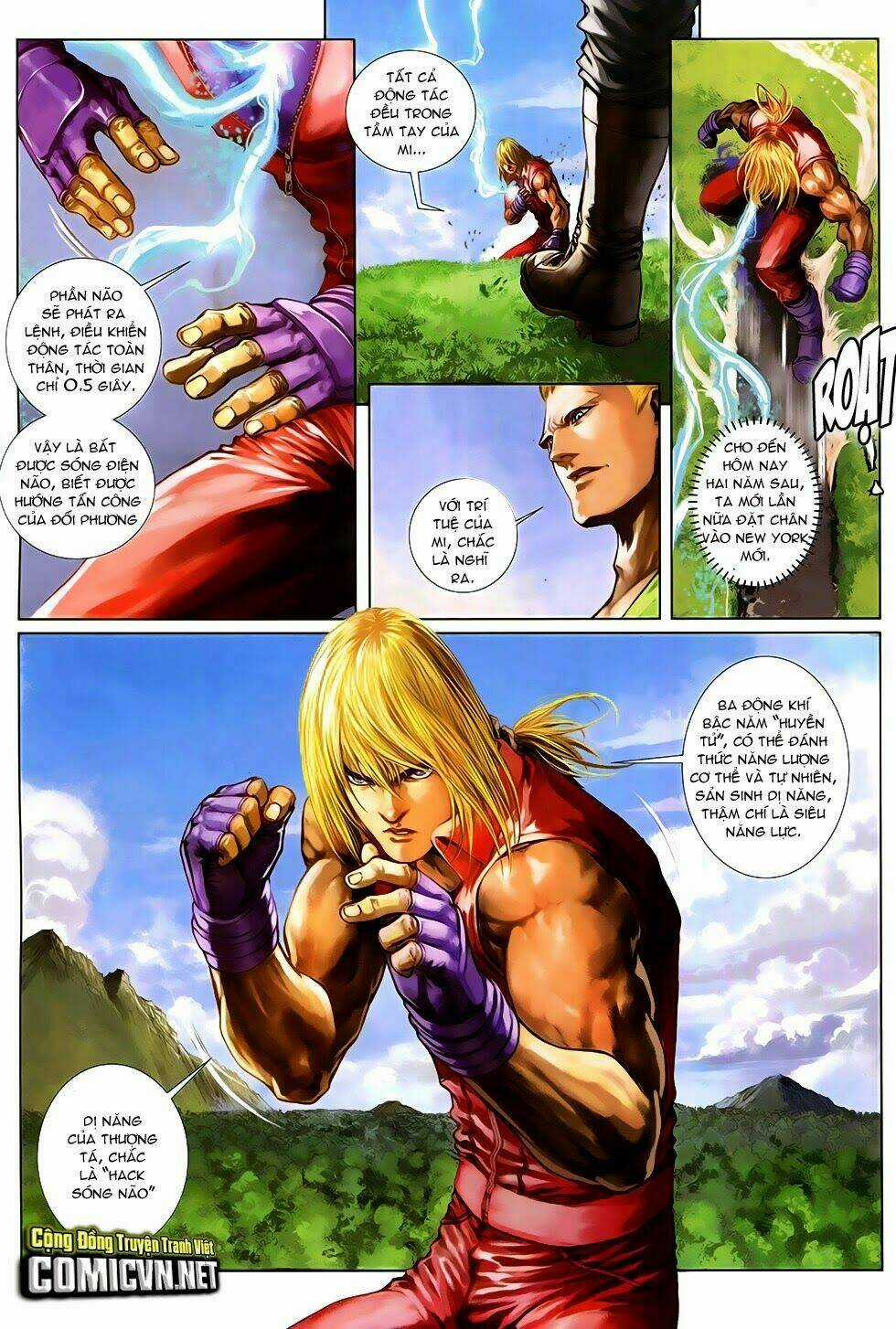 Ba Động Quyền Z Hadouken Zero Chapter 5 trang 18