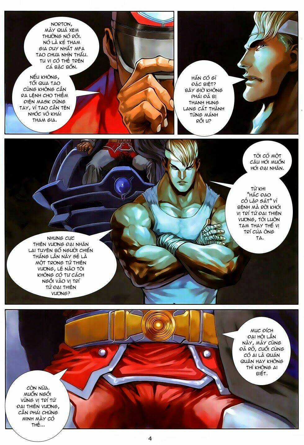 Ba Động Quyền Z Hadouken Zero Chapter 5 trang 3