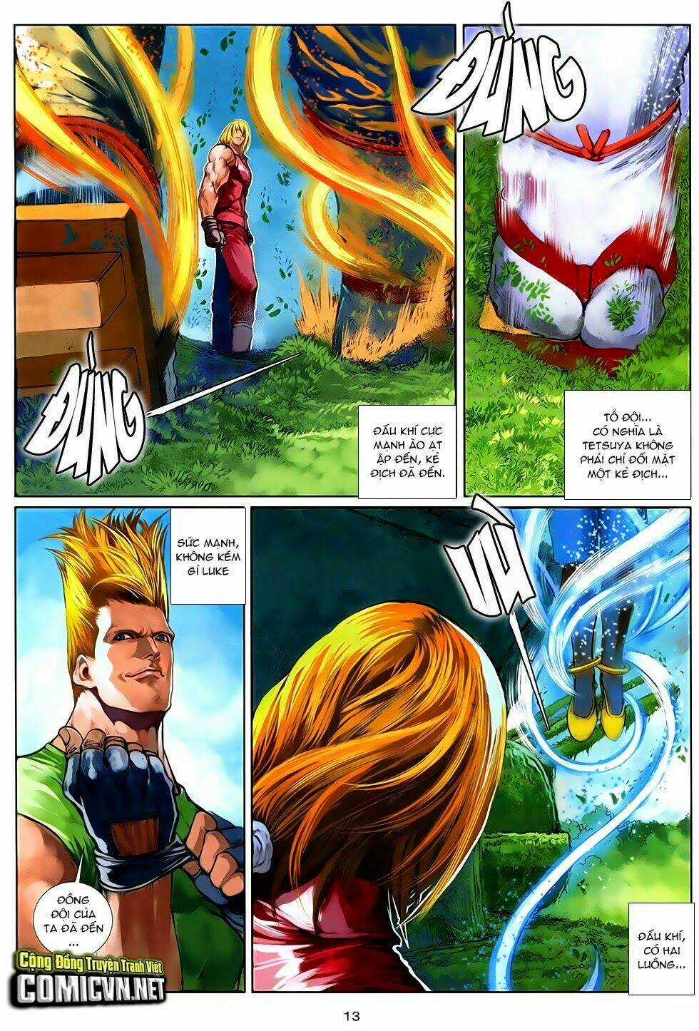 Ba Động Quyền Z Hadouken Zero Chapter 6 trang 12