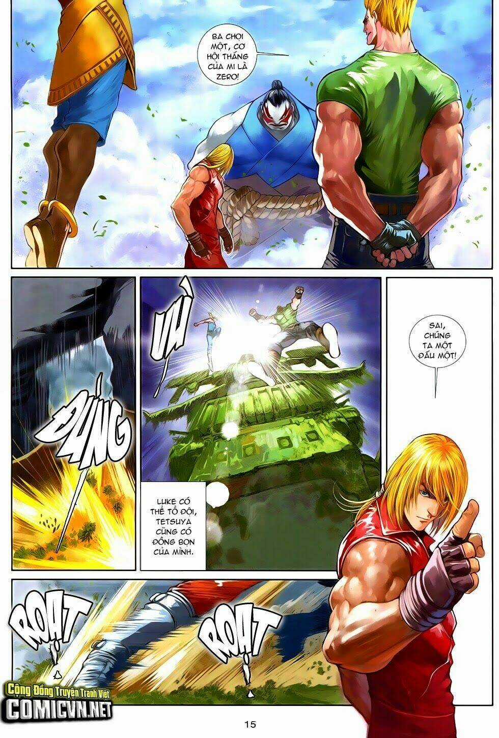 Ba Động Quyền Z Hadouken Zero Chapter 6 trang 14