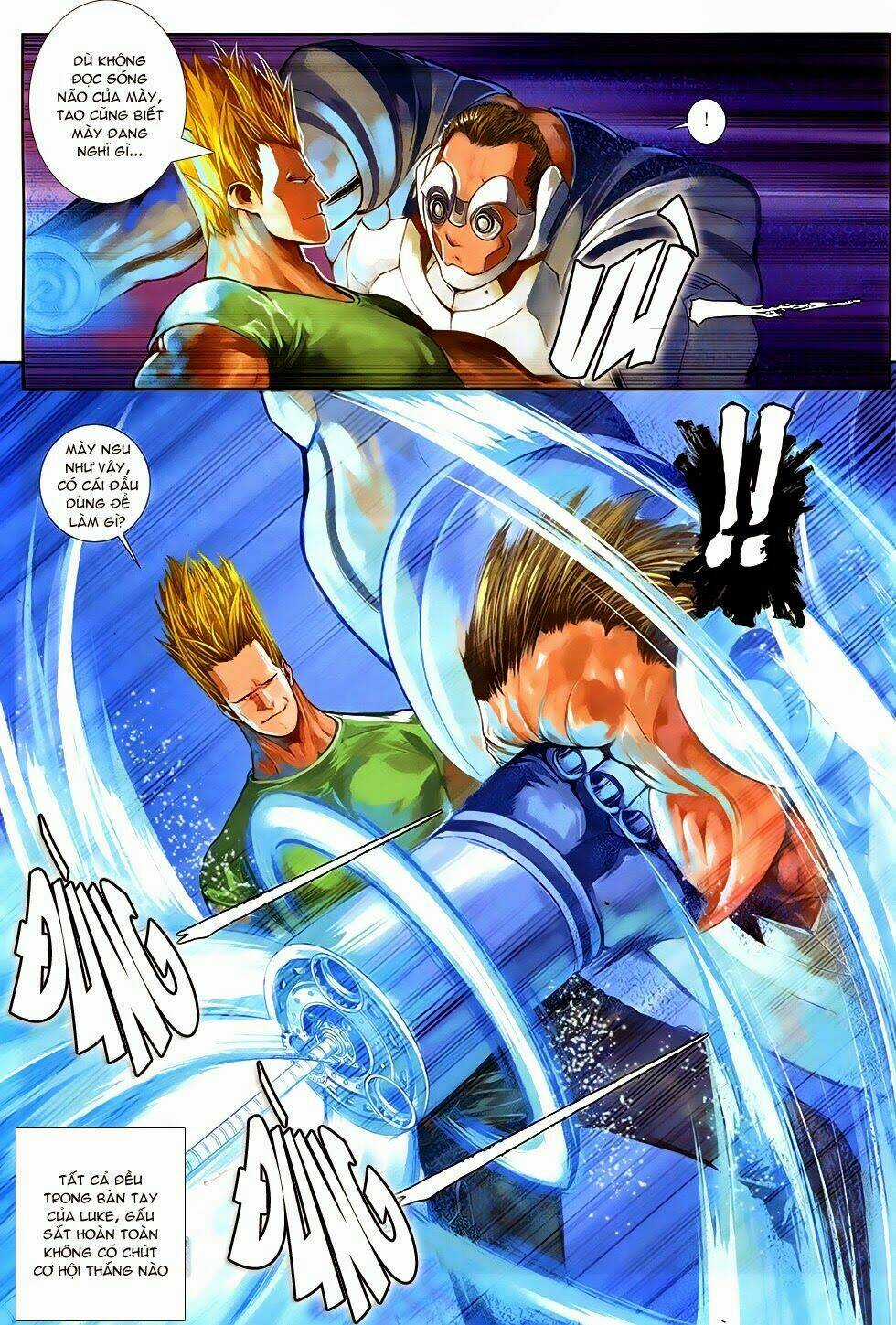 Ba Động Quyền Z Hadouken Zero Chapter 7 trang 11