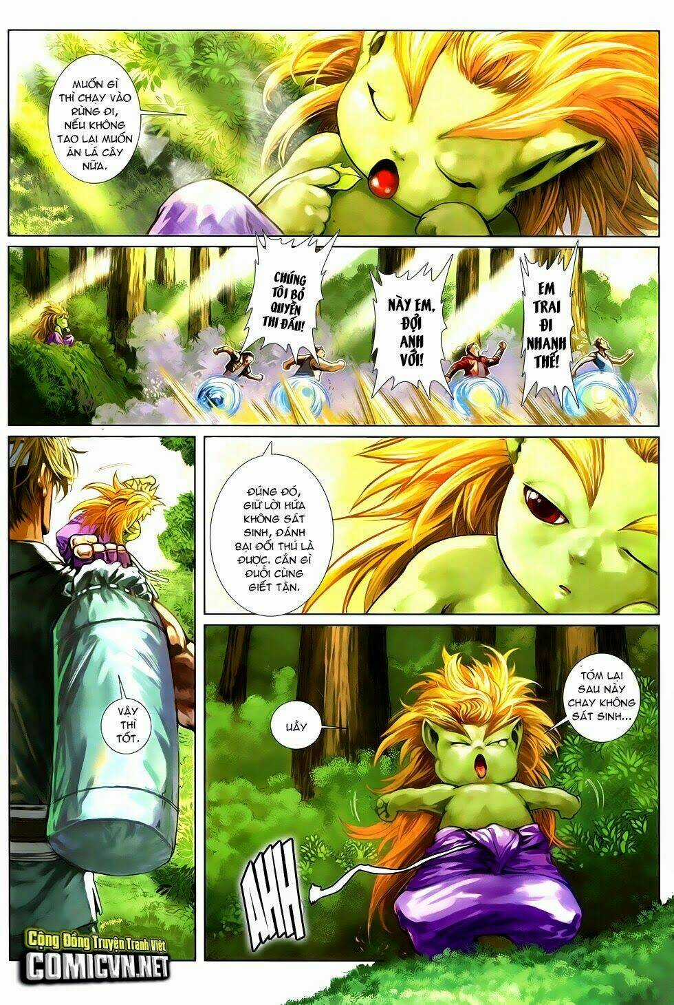 Ba Động Quyền Z Hadouken Zero Chapter 7 trang 14