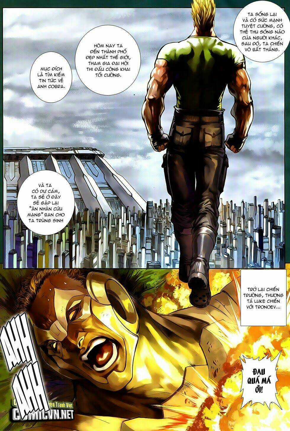 Ba Động Quyền Z Hadouken Zero Chapter 7 trang 8