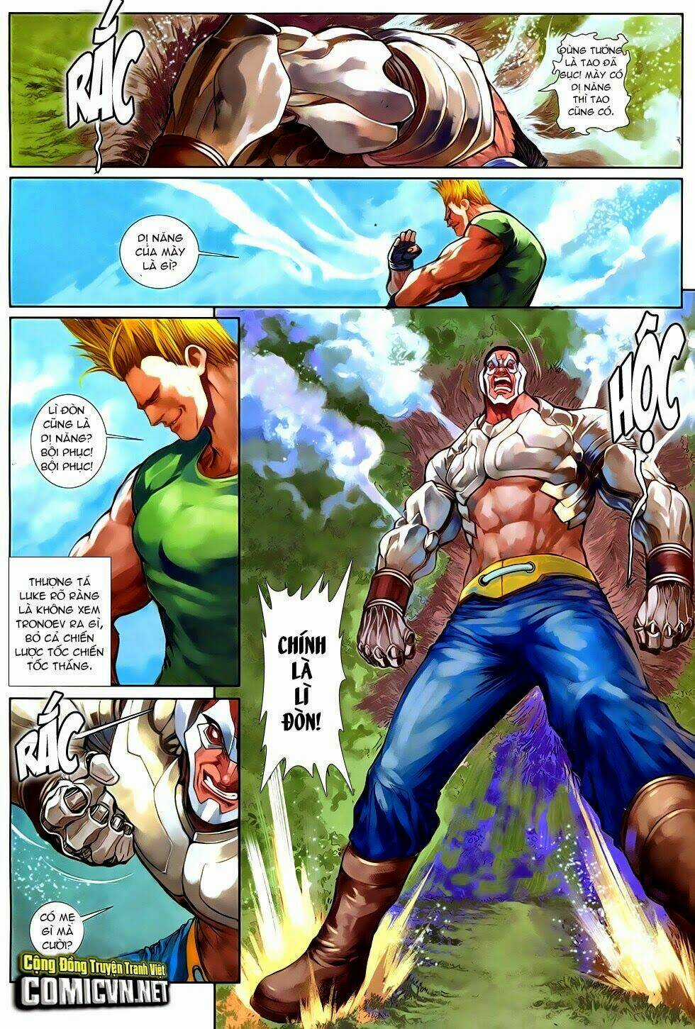 Ba Động Quyền Z Hadouken Zero Chapter 7 trang 9