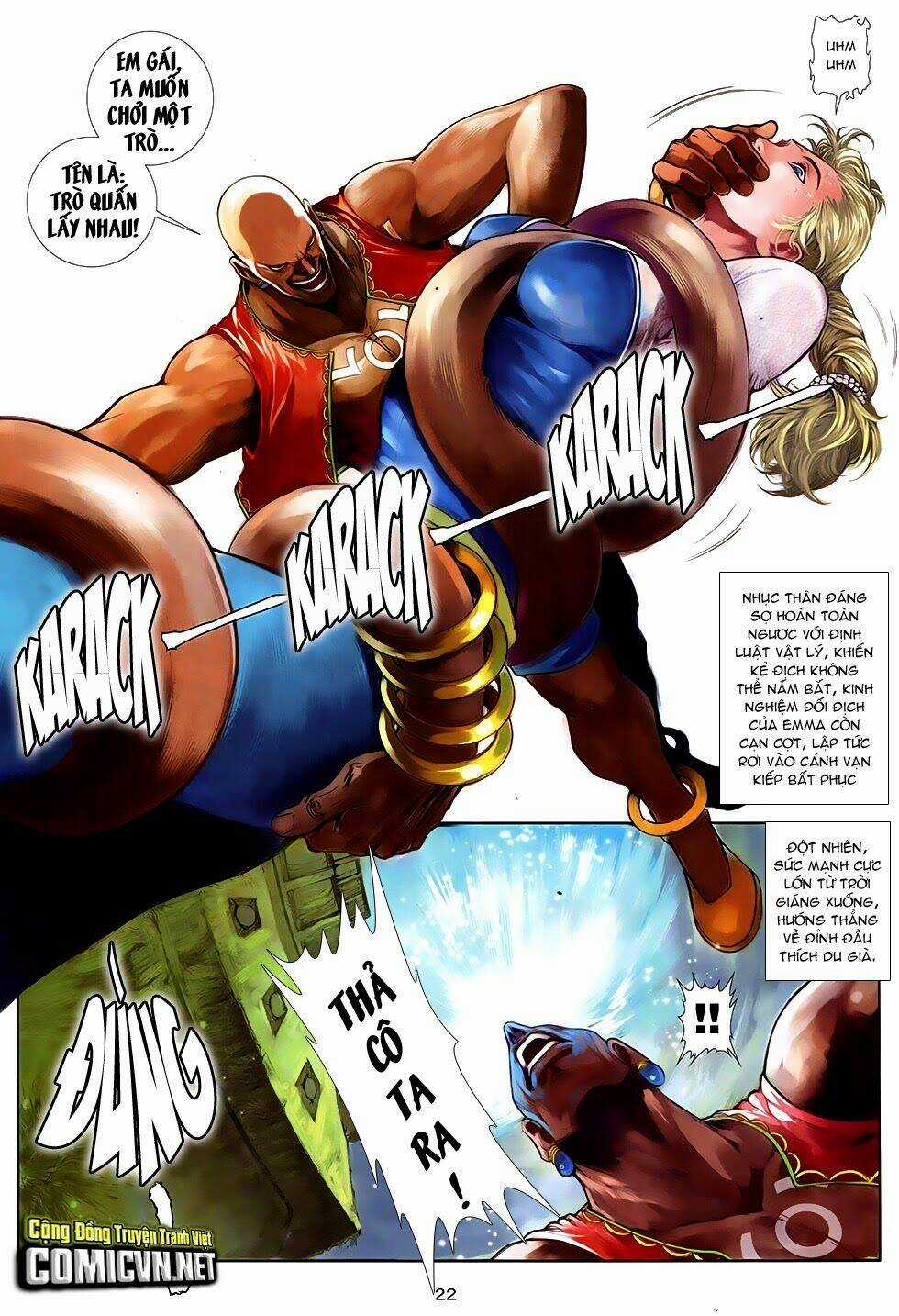 Ba Động Quyền Z Hadouken Zero Chapter 8 trang 21