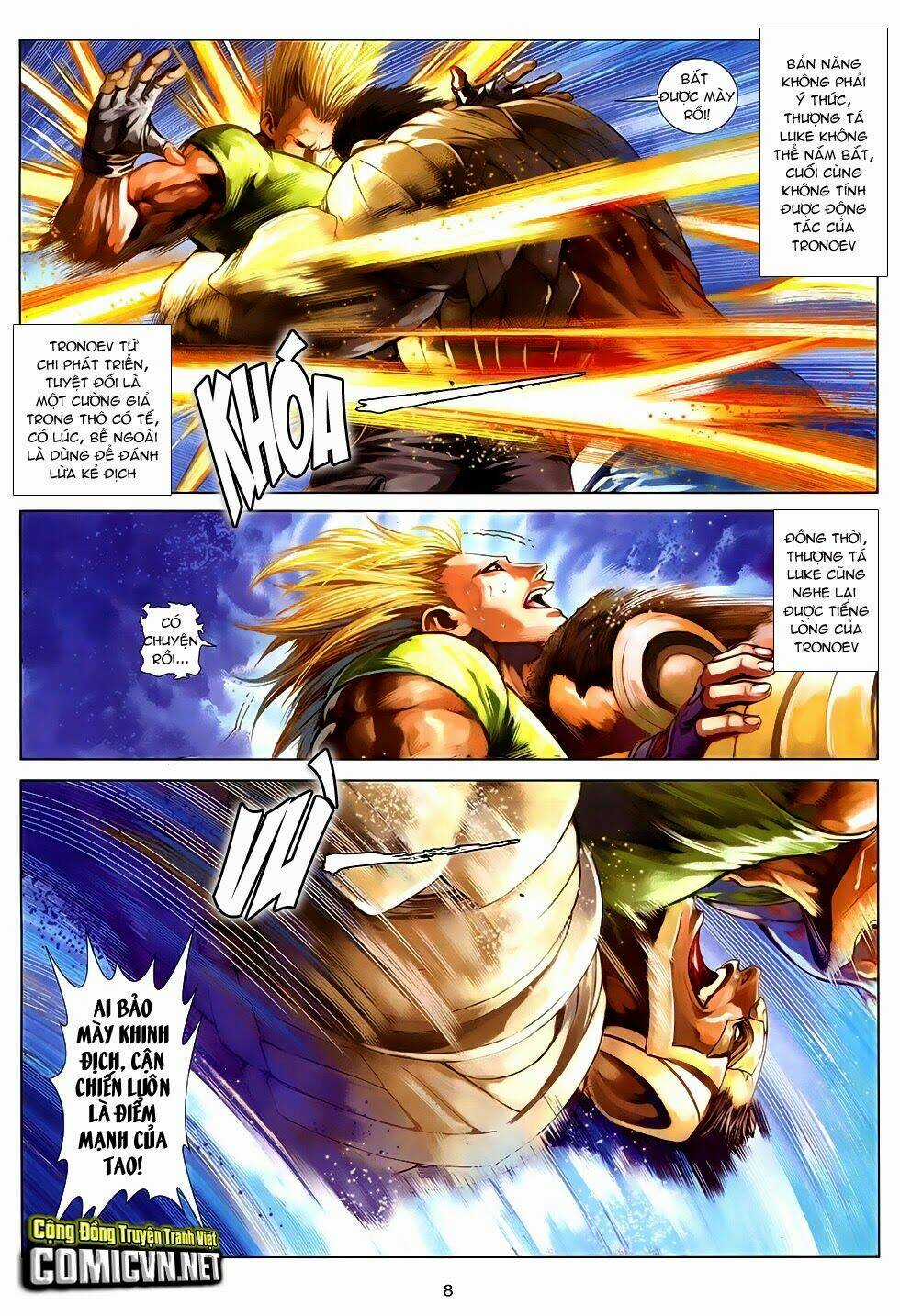 Ba Động Quyền Z Hadouken Zero Chapter 8 trang 7