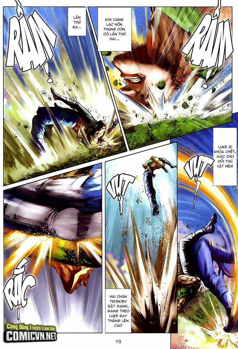 Ba Động Quyền Z Hadouken Zero Chapter 8 trang 9