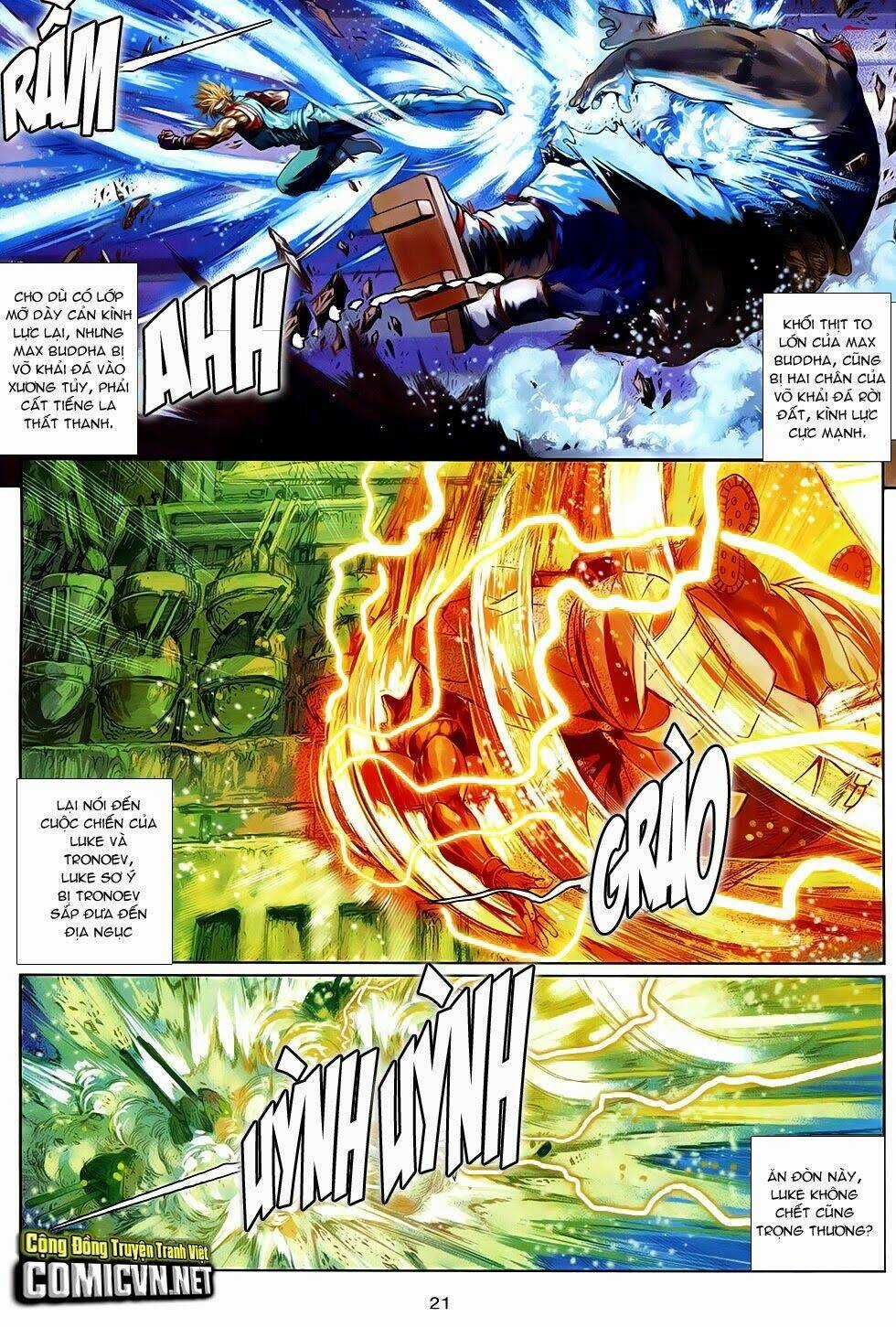 Ba Động Quyền Z Hadouken Zero Chapter 9 trang 20