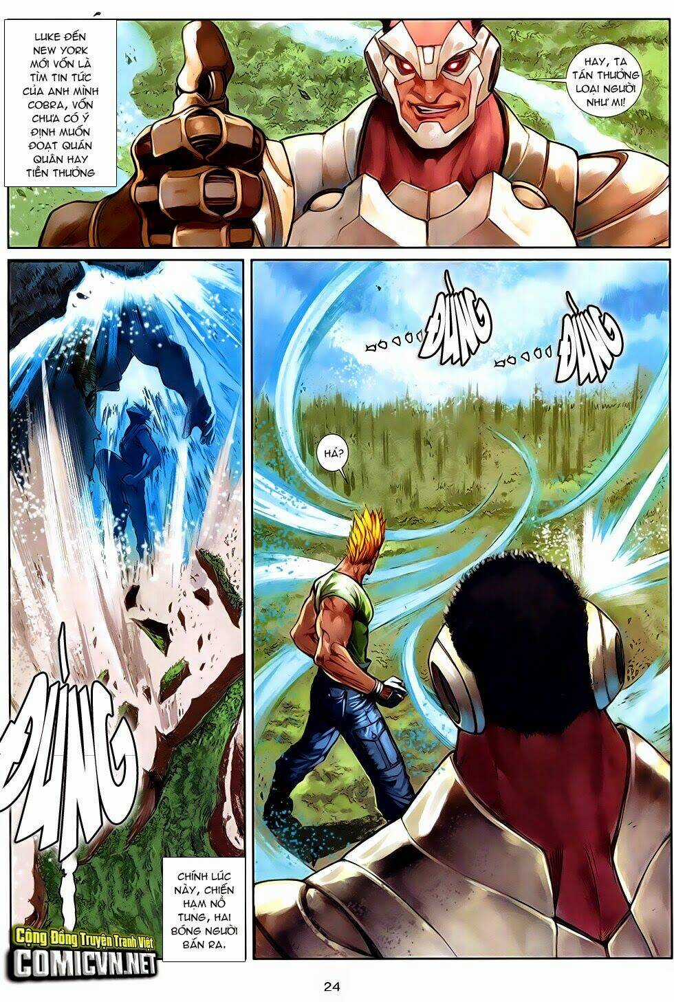 Ba Động Quyền Z Hadouken Zero Chapter 9 trang 23