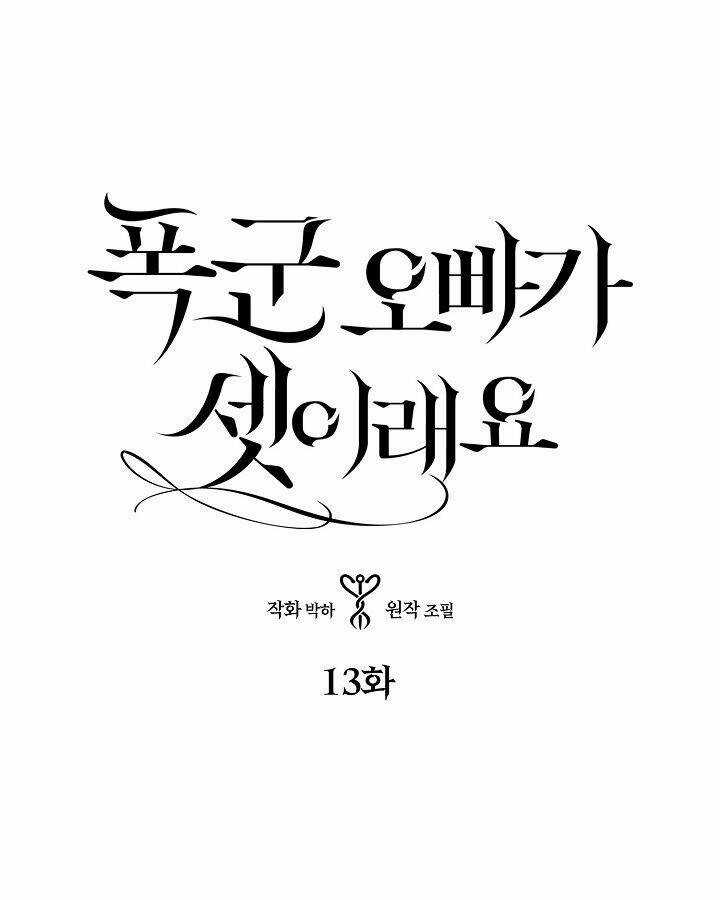 Ba Người Anh Trai Của Tôi Là Bạo Quân Chapter 13 trang 0