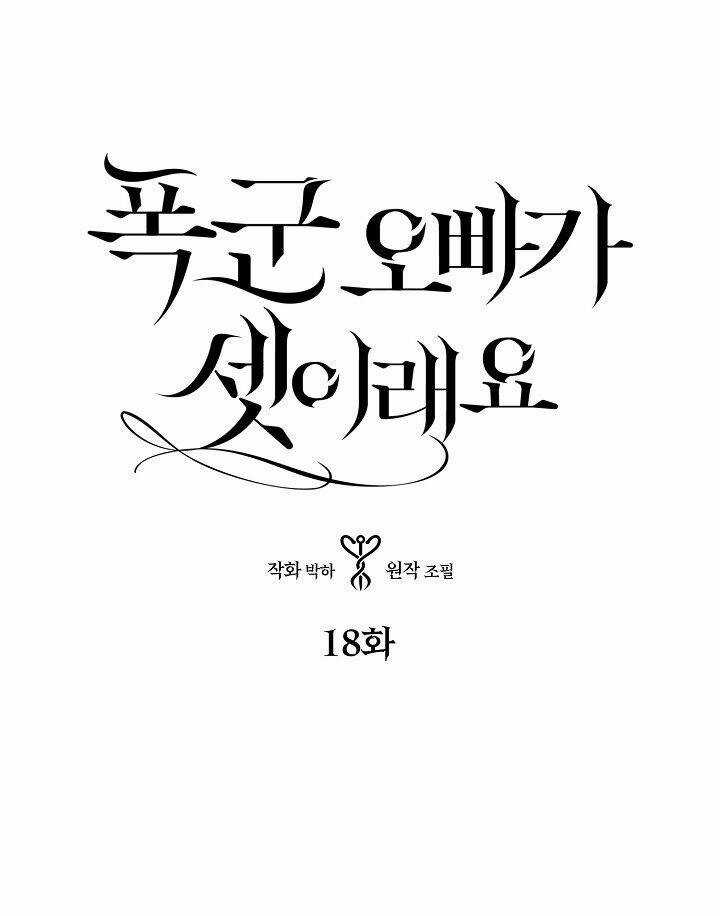 Ba Người Anh Trai Của Tôi Là Bạo Quân Chapter 18 trang 0