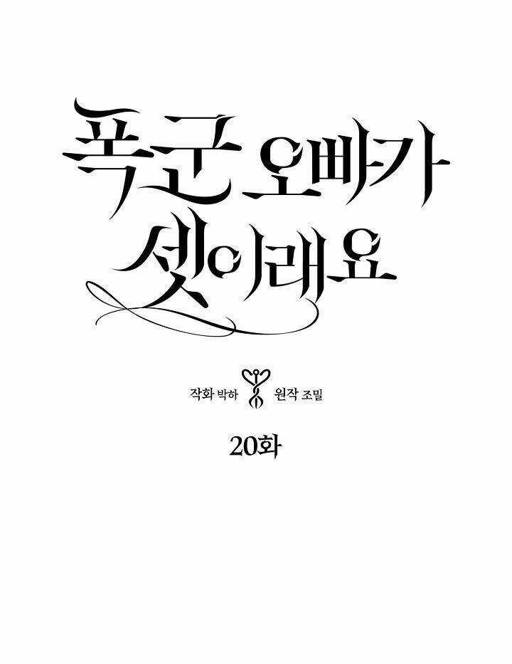 Ba Người Anh Trai Của Tôi Là Bạo Quân Chapter 20 trang 0