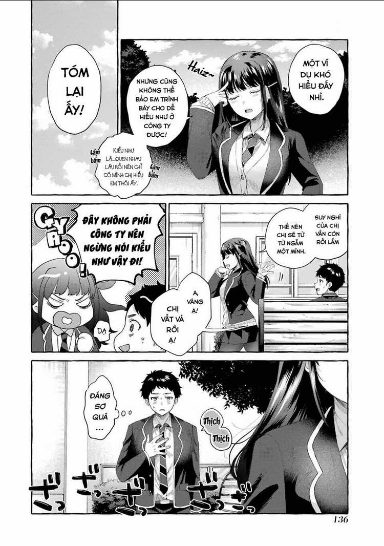 Bà Sếp Nghiêm Khắc Đến Vậy Mà Vẫn Tan Chảy Trước Tôi Ư? Chapter 3.3 trang 9