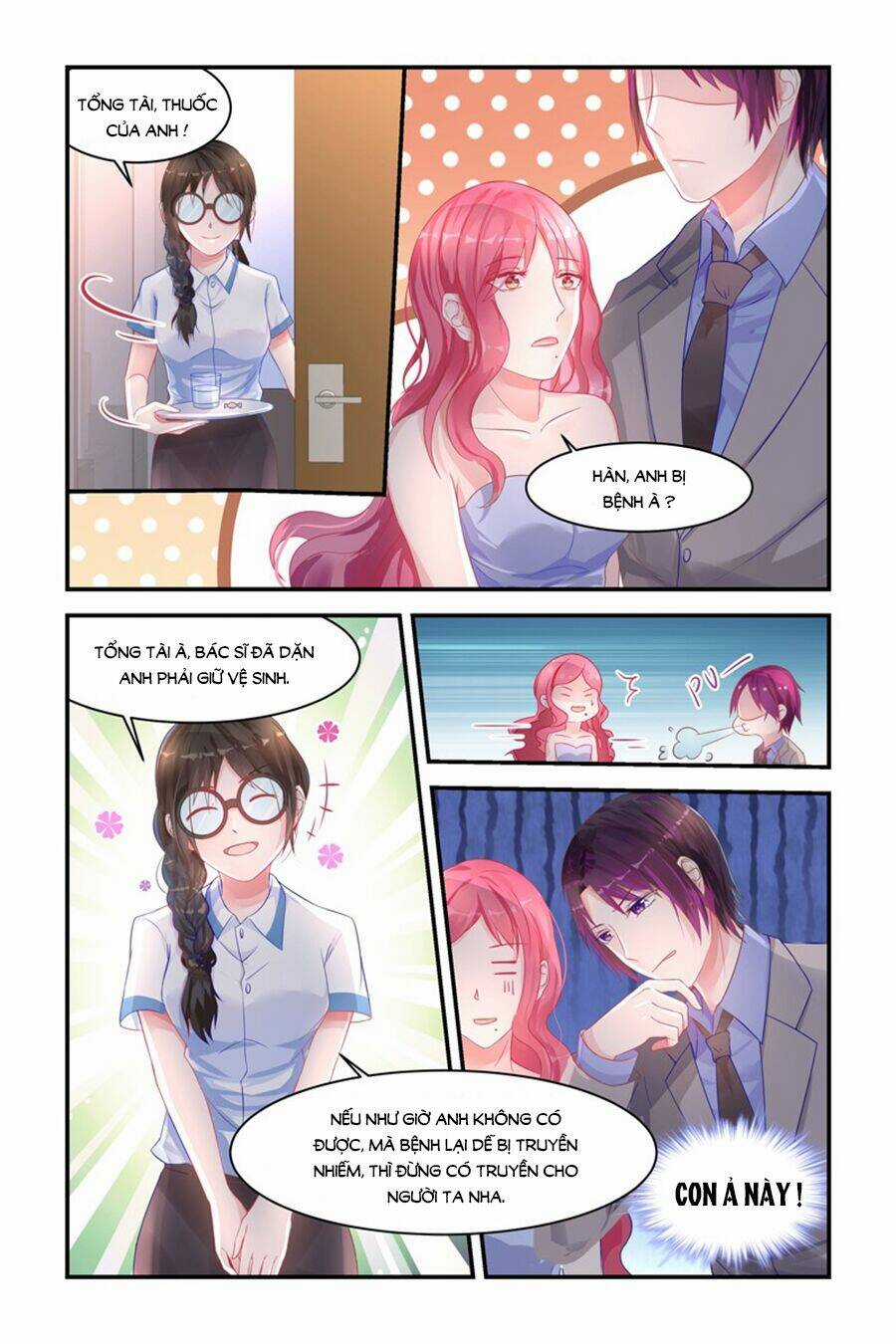 Bá Tình Ác Thiếu: Dạy Bảo Tiểu Đào Thê Chapter 14 trang 4