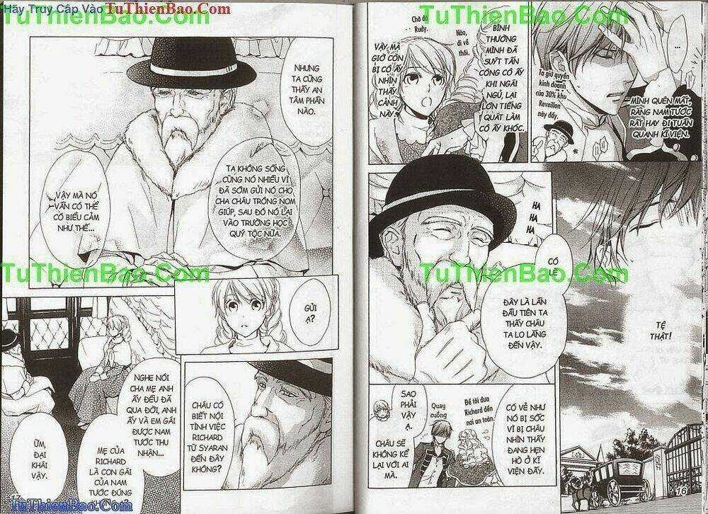 Bá Tước Giả danh Chapter 6 trang 8