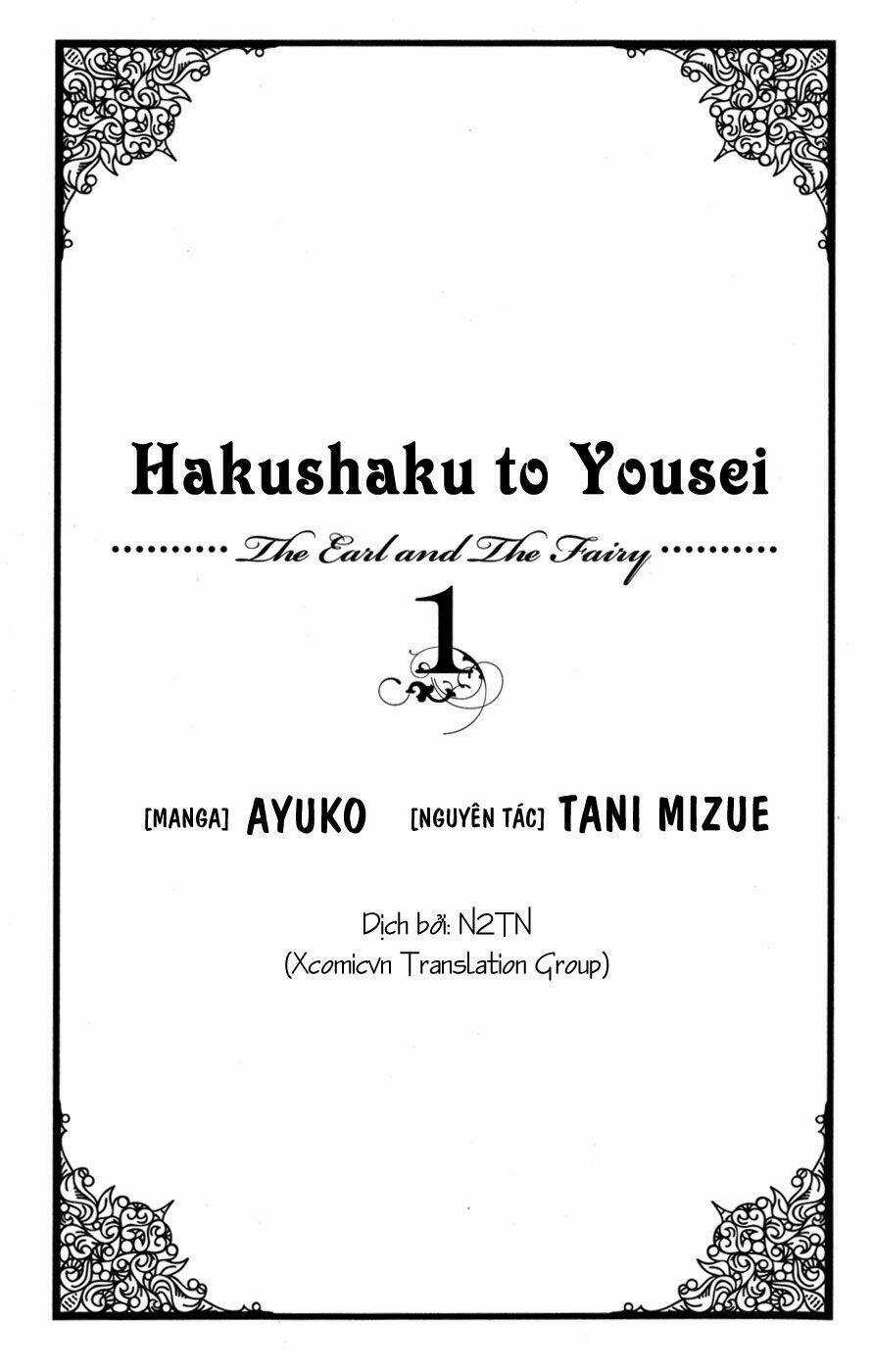 Bá Tước Và Tiên Nữ Chapter 1 trang 2