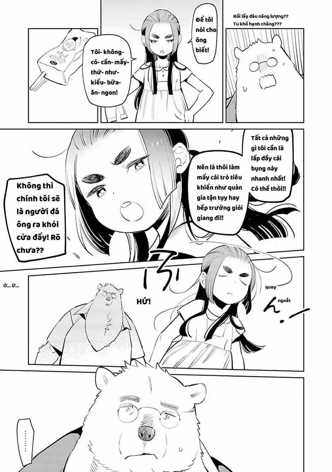 Bác gấu trắng Yakuza và cô công chúa chỉ cần 1 cái bụng no nhanh thật nhanh! Chapter 1.1 trang 11