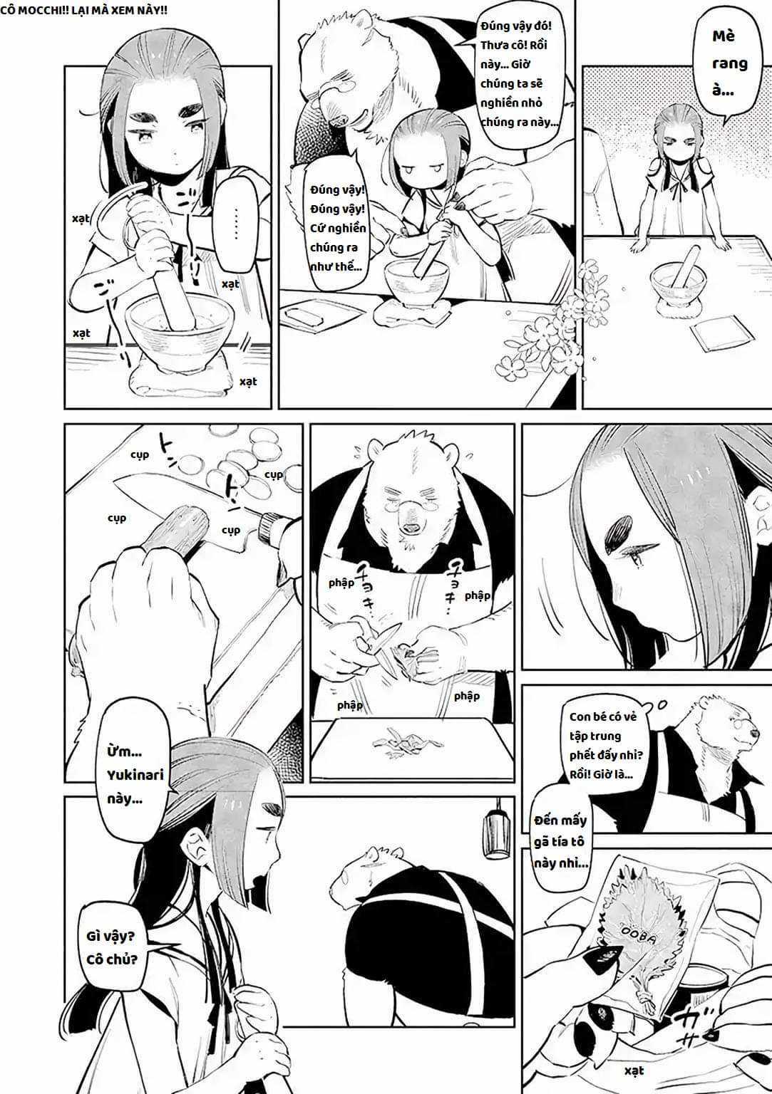 Bác gấu trắng Yakuza và cô công chúa chỉ cần 1 cái bụng no nhanh thật nhanh! Chapter 1.2 trang 2