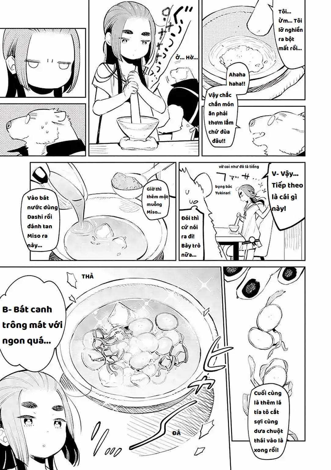 Bác gấu trắng Yakuza và cô công chúa chỉ cần 1 cái bụng no nhanh thật nhanh! Chapter 1.2 trang 3