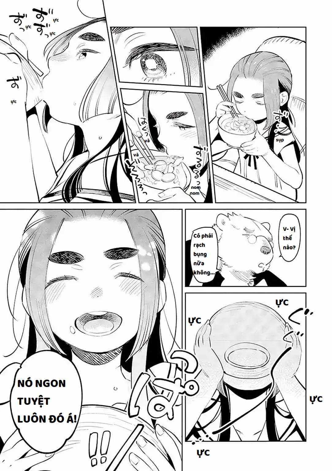 Bác gấu trắng Yakuza và cô công chúa chỉ cần 1 cái bụng no nhanh thật nhanh! Chapter 1.2 trang 7