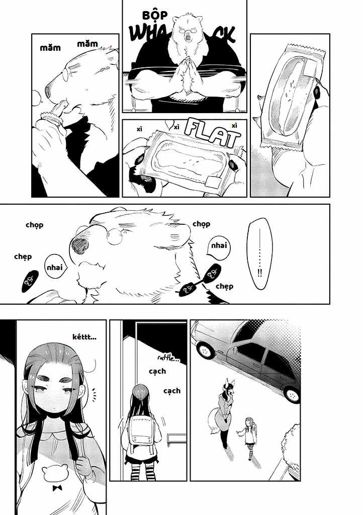 Bác gấu trắng Yakuza và cô công chúa chỉ cần 1 cái bụng no nhanh thật nhanh! Chapter 2.1 trang 10