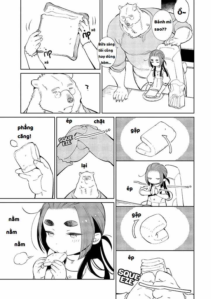 Bác gấu trắng Yakuza và cô công chúa chỉ cần 1 cái bụng no nhanh thật nhanh! Chapter 2.1 trang 2