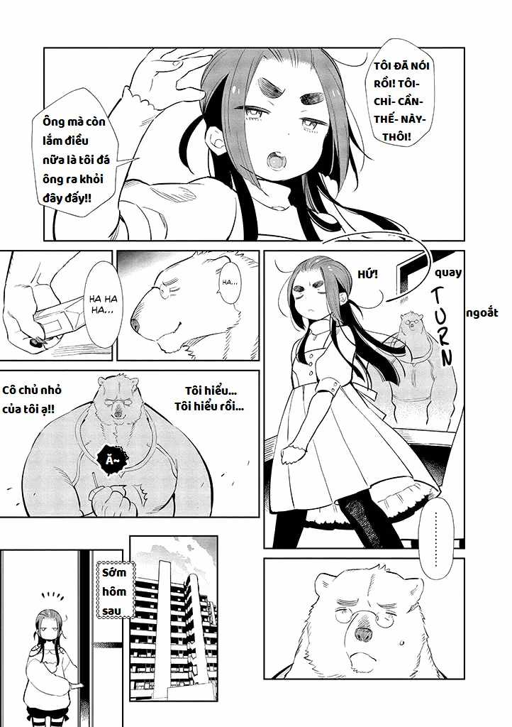 Bác gấu trắng Yakuza và cô công chúa chỉ cần 1 cái bụng no nhanh thật nhanh! Chapter 2.1 trang 4