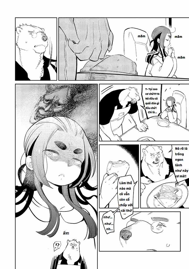 Bác gấu trắng Yakuza và cô công chúa chỉ cần 1 cái bụng no nhanh thật nhanh! Chapter 2.1 trang 7