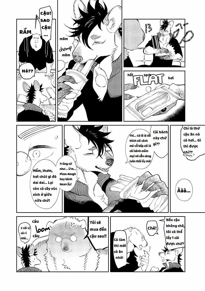 Bác gấu trắng Yakuza và cô công chúa chỉ cần 1 cái bụng no nhanh thật nhanh! Chapter 2.1 trang 9