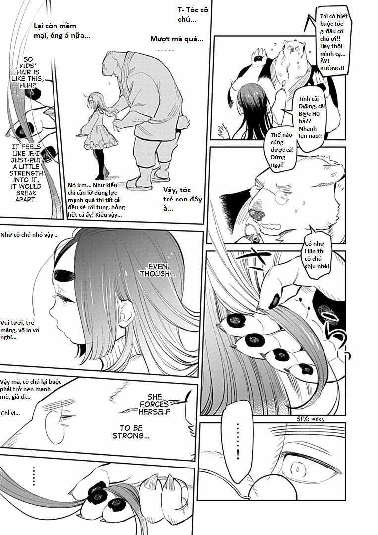 Bác gấu trắng Yakuza và cô công chúa chỉ cần 1 cái bụng no nhanh thật nhanh! Chapter 3.2 trang 2