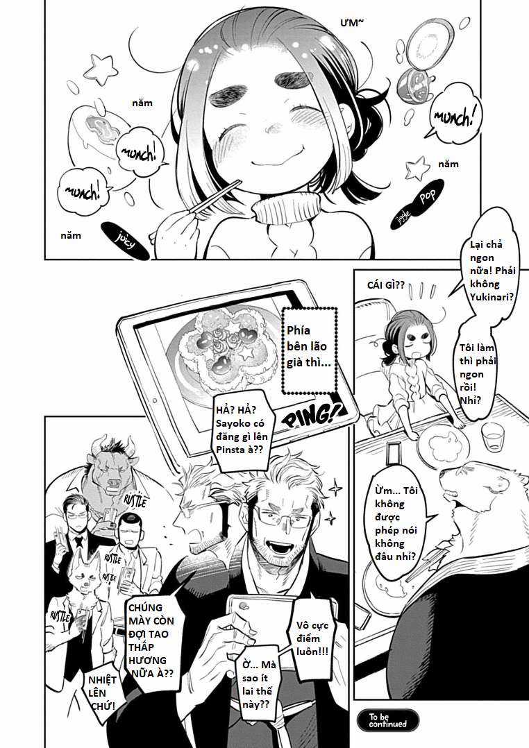 Bác gấu trắng Yakuza và cô công chúa chỉ cần 1 cái bụng no nhanh thật nhanh! Chapter 3.2 trang 7