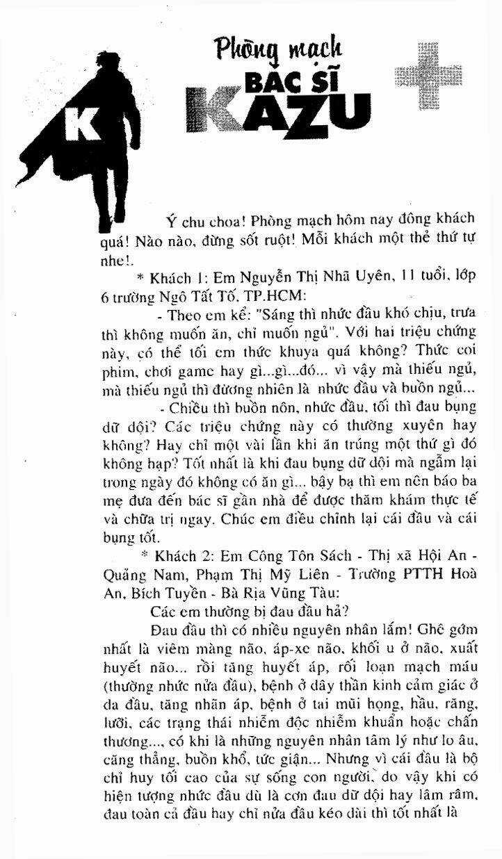 Bác Sĩ Kazu Chapter 30 trang 11