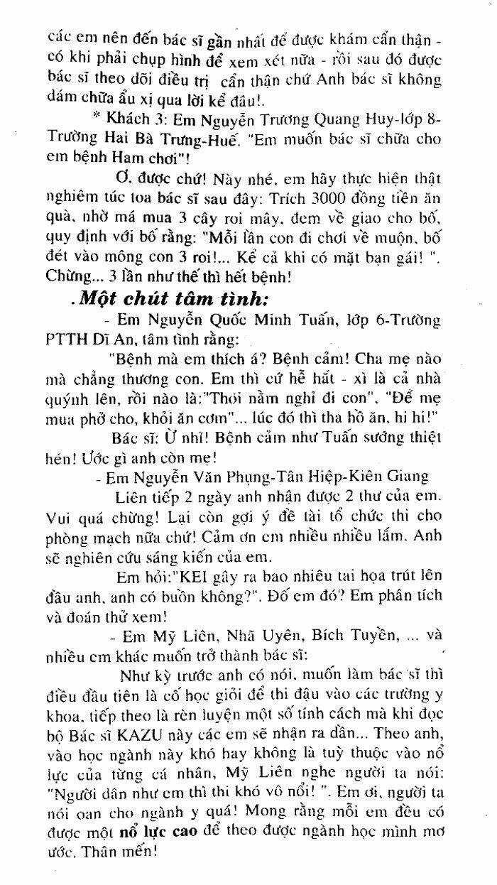 Bác Sĩ Kazu Chapter 30 trang 12