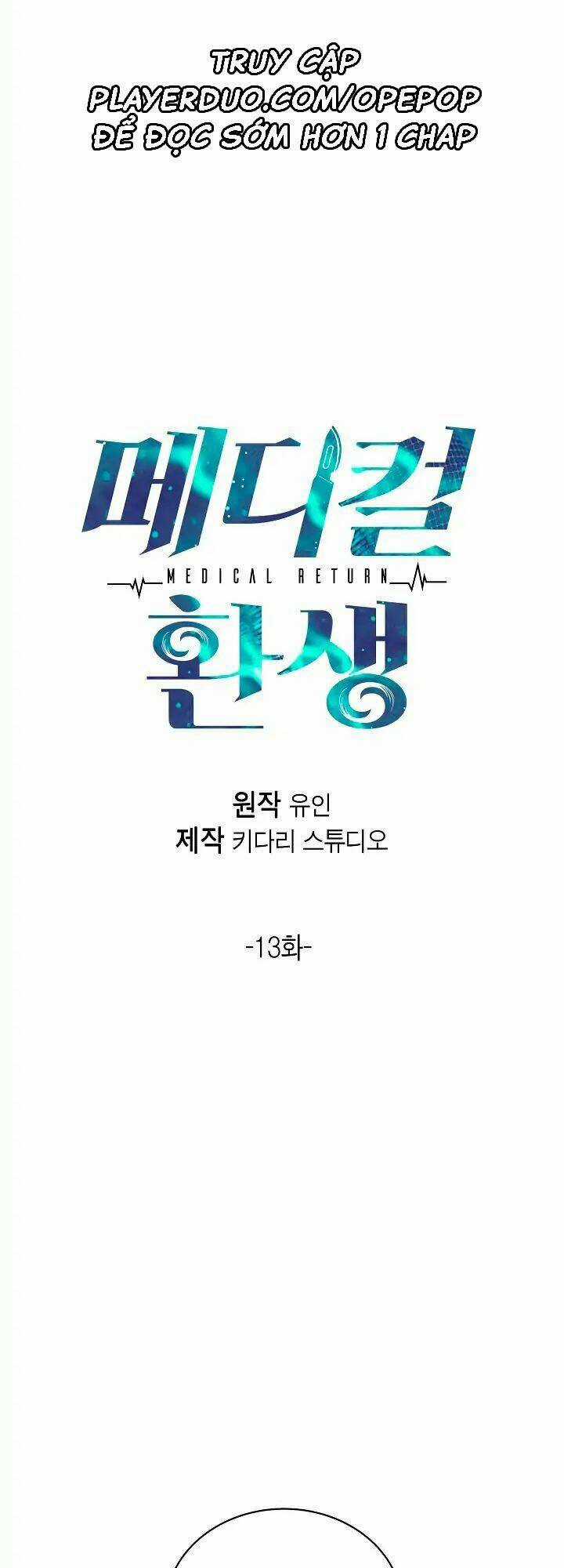 Bác Sĩ Trở Lại Chapter 13 trang 9