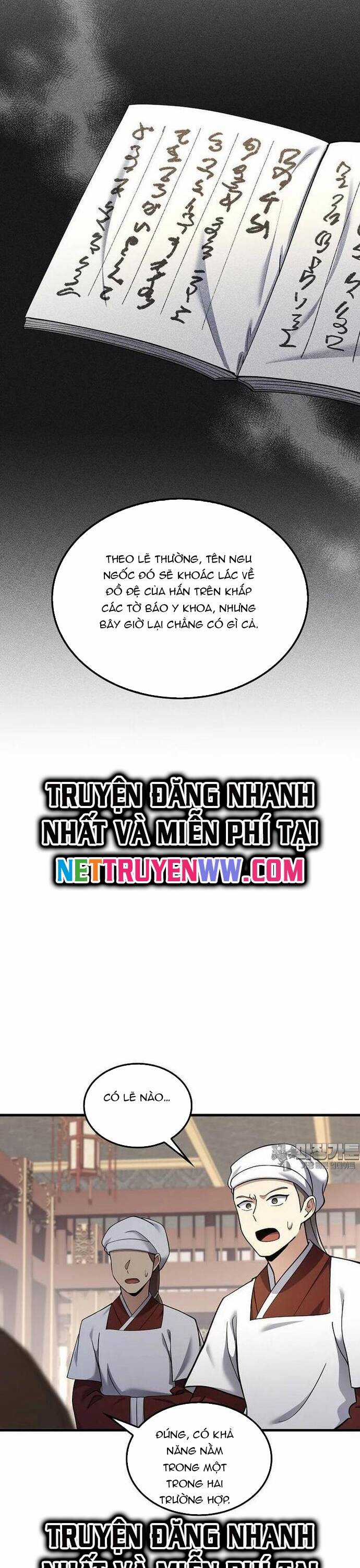 Bác Sĩ Trùng Sinh Về Murim Chapter 161 trang 32