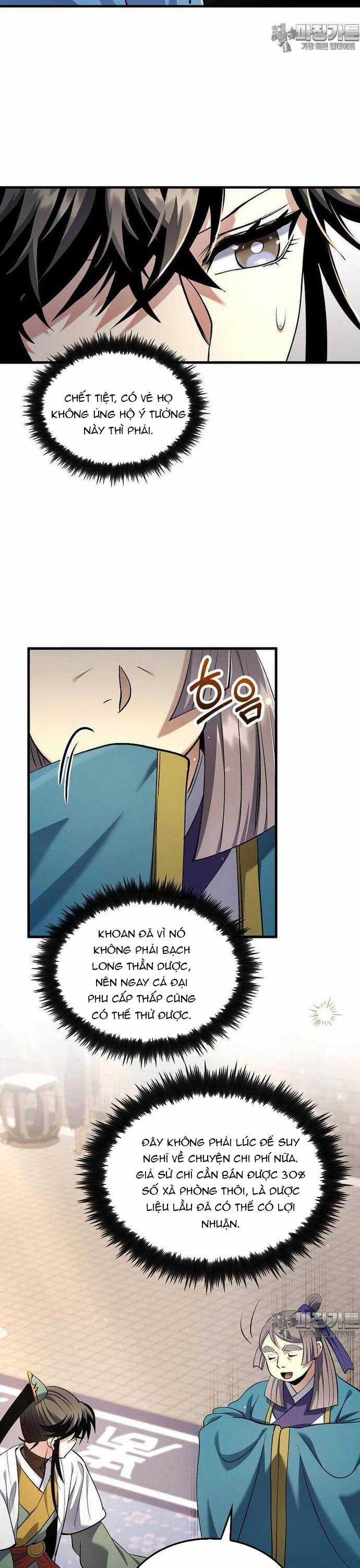 Bác Sĩ Trùng Sinh Về Murim Chapter 162 trang 31