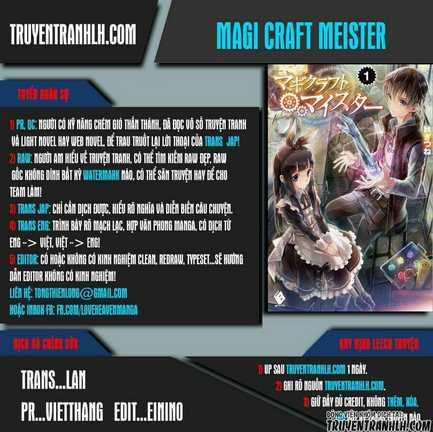 Bậc Thầy Chế Tạo Ma Thuật Chapter 3 trang 2