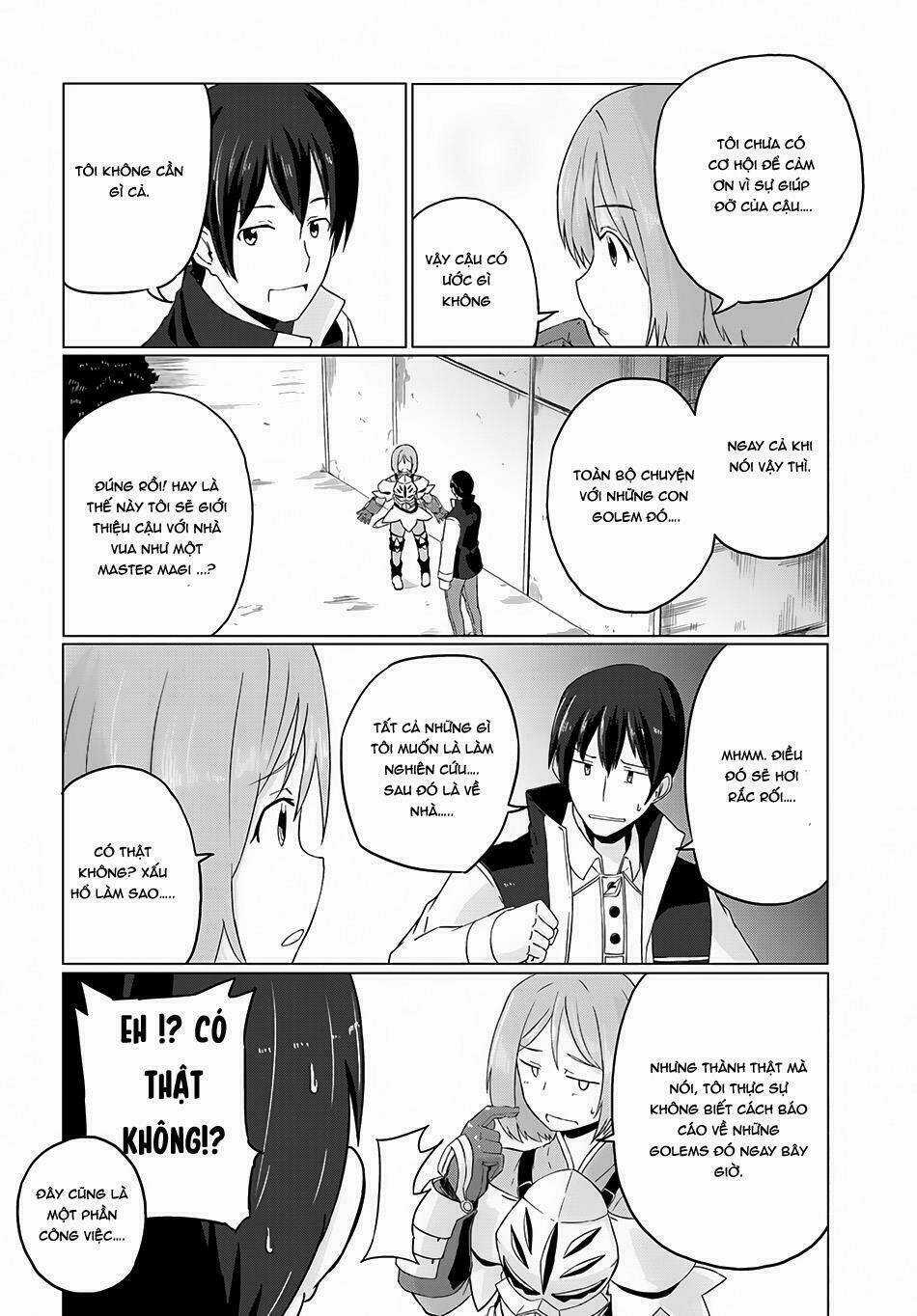 Bậc Thầy Chế Tạo Ma Thuật Chapter 6 trang 33