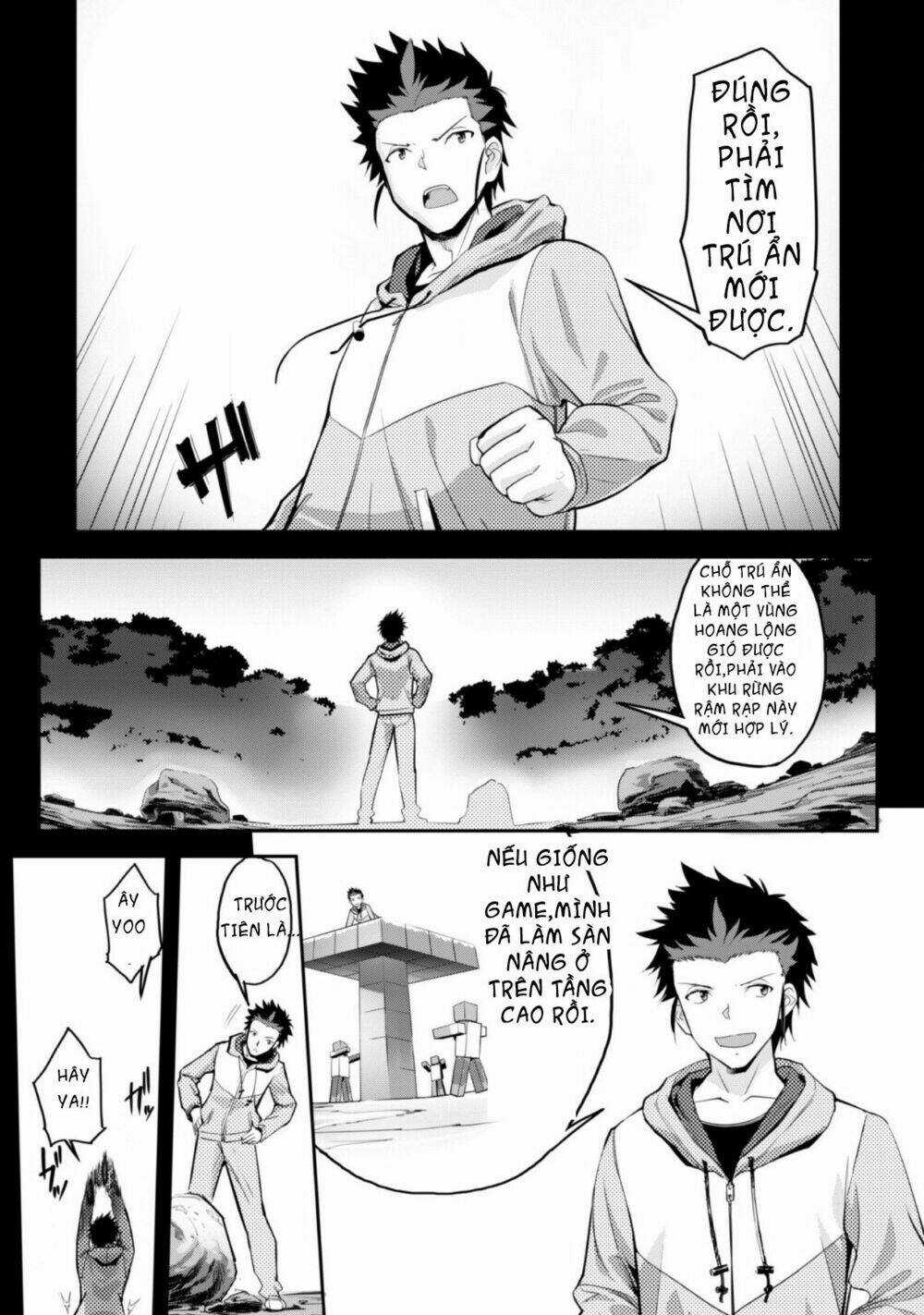 Bậc Thầy Sinh Tồn Được Triệu Hồi Sang Dị Giới Chapter 1.1 trang 11