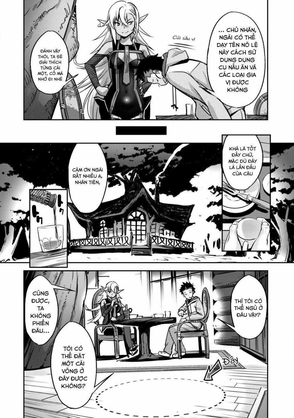 Bậc Thầy Sinh Tồn Được Triệu Hồi Sang Dị Giới Chapter 2 trang 17