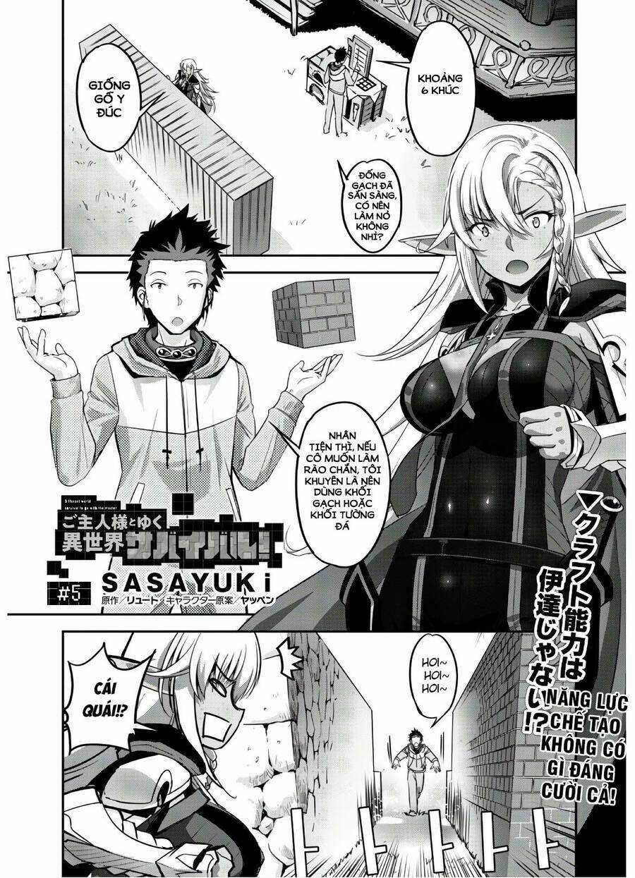 Bậc Thầy Sinh Tồn Được Triệu Hồi Sang Dị Giới Chapter 5 trang 2