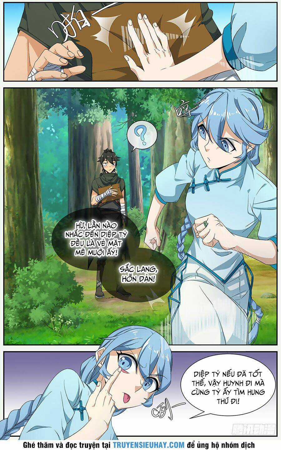 Bạch Diệm Chi Viêm Chapter 4 trang 3